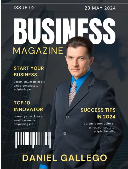 Business magazine — Issue 02 — cover story production