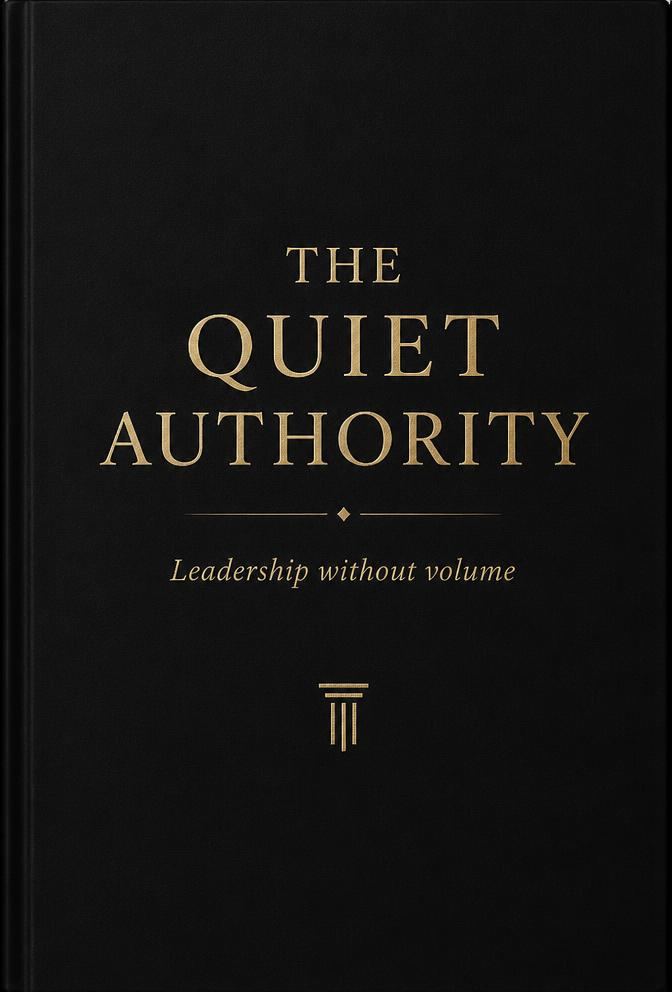 Hardcover book cover with gold foil typography