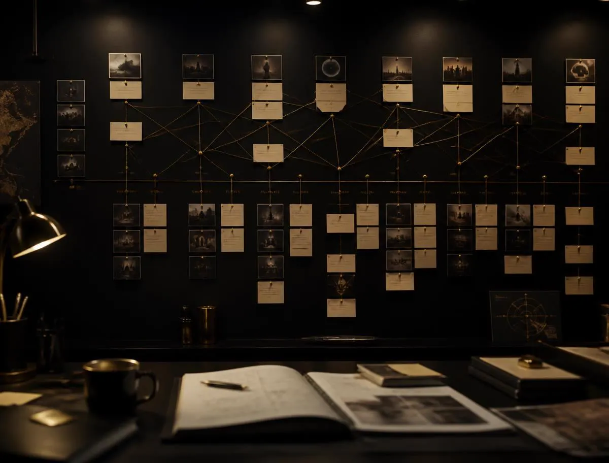 PR strategy planning board